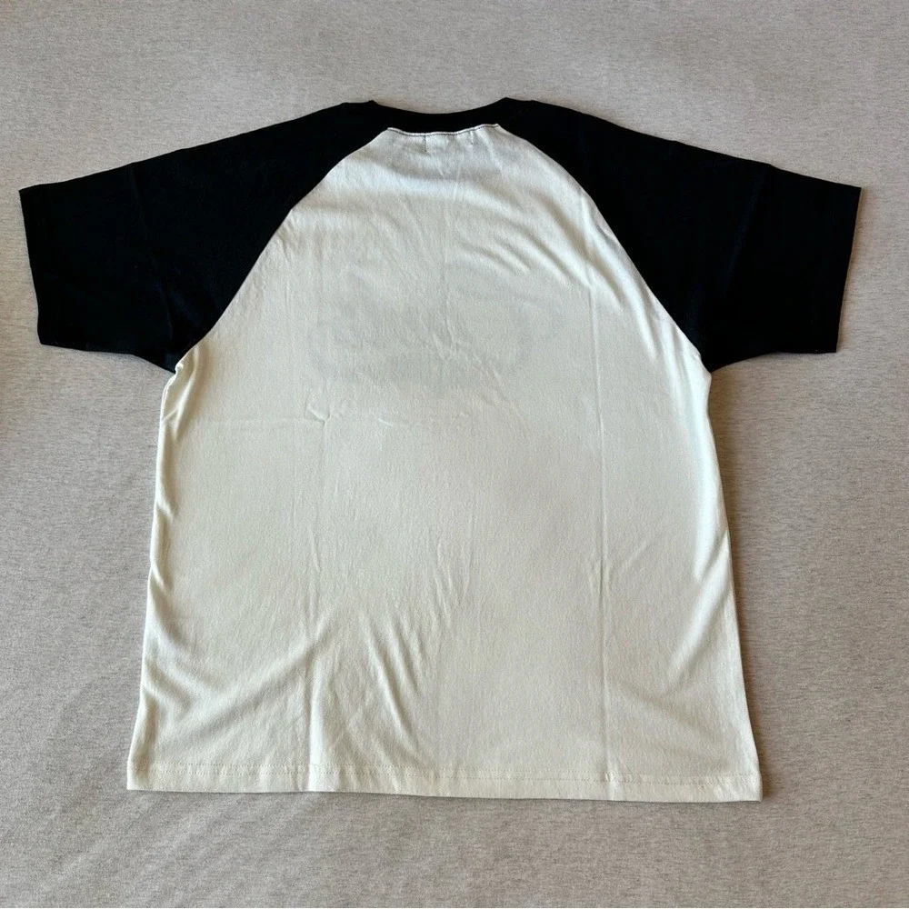 Black and‎ White Raglan Shirt